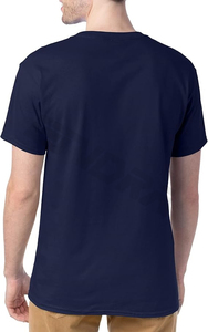 Camiseta clásica ajustada para hombre con cuello redondeado esencial para armarios activos - Product Image 3