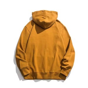 Sweat à capuche 300Gsm 100% coton Sweats à capuche personnalisés Sweatshirts Vêtements pour hommes Poids lourd Surdimensionné Streetwear Pullover Basics Hoodies - Product Image 6