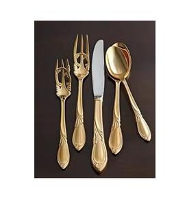 Ensemble de cuillères en argent pour restaurant Ensemble de couverts de table Couverts en acier inoxydable 18/10 Couverts de luxe - Product Image 2