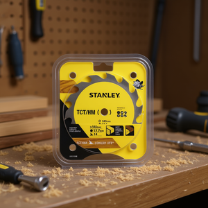 Lame de scie circulaire semi-durcie Stanley TCT pour une coupe propre - Product Image 3