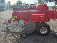 Presse à balles hydraulique fiable et économique pour foin, paille, herbe et coques de riz, modèle MASSEY FERGUSON 4180V, en parfait état