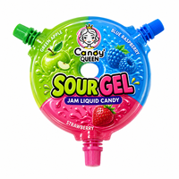 Vente en gros OEM/ODM – Bonbons liquides super acidulés aux fruits, 45g, nouvelle saveur populaire, friandises Keds (Certification Halal)