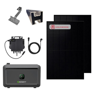 Planta de energía de balcón con inversor micro Growatt NEO 800M-X y almacenamiento solar NOAH 2000 – Reino Unido - Product Image 1