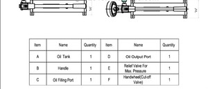 P392 700Bar CE ISO Anti-Corrosion Haute Pression Vérin Hydraulique Portable Vérin Pompe À Piston À Main Autre Outil Hydraulique - Product Image 4