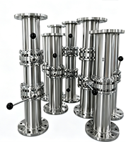 Tuyaux de refroidissement liquide en acier inoxydable ERW Yijia Prefab 304/316L conformes à la norme ASTM avec une tolérance de 1 % pour les conduites de centre de données