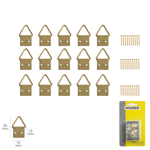 ห่วงแขวนรูปภาพ หมายเลข 1 แพ็ค (บรรจุ 15 ชิ้น) - Product Image 1