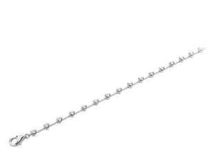 Rubover Round Cut Diamond <b>Bracelet</b> 1.00 Ct F-G VS Lab Grown Diamond In Platinum Wedding Engagement Party Wear - Product Image 2