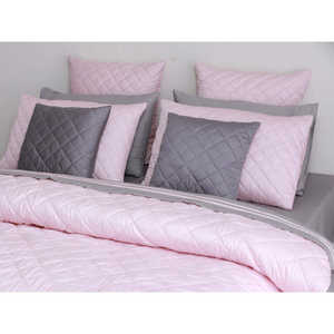 Blush Delight <b>King</b> <b>Size</b> Comforter <b>Set</b> Elegant and <b>Luxurious</b> <b>Bedding</b> with Soft and Cozy Feel - Product Image 2