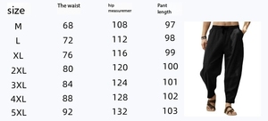 OEM Logo personnalisé Broderie Conception imprimée Taille élastique Droit Cordon de serrage Jeans Pantalon ample de grande taille résistant à l'usure pour hommes - Product Image 2