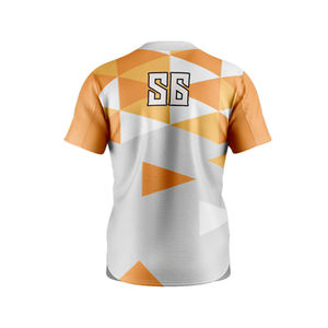 2023 meilleure conception de haute qualité à séchage rapide Polyester vêtements de sport uniforme de baseball respirant et léger OEM/ODM - Product Image 5