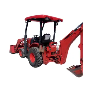 70% OFF 4WD Kubota B26 yükleyici kazıcı 26Hp oldukça gemiye hazır