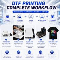Impresora DTF A3 Premium YY-F30 de 330 mm con un Solo Cabezal L1800, Impresora Digital de Película de Alta Resolución para Impresión de Camisetas Lavables