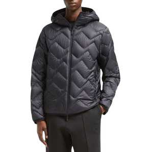 Veste matelassée à capuche personnalisée de haute qualité, style décontracté, fermeture éclair, imperméable, coupe-vent, respirante, unisexe - Product Image 4