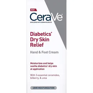 CeraVe krim tangan & krim kaki untuk penderita Diabetes, krim perawatan kaki dan tangan kulit kering