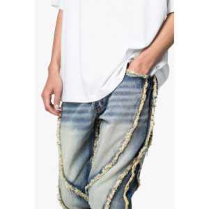 B638 ETHEREAL FLARE RIP DENIM - Product Image 6
