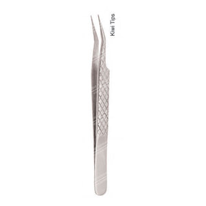 Pincettes d'extension de cils de couleur argent à motifs différents - Product Image 2
