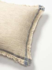 Fashionable Boho Cotton <b>Cushion</b> Cover Design <b>INDIAN</b> TEXTILES H/L Customizable Vintage for Living Room Home Decor Pillow - Product Image 2