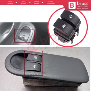 สวิตช์ควบคุมหน้าต่าง BDP849 10 ขา สำหรับ Trafic MK2 Espace 4 Scenic 2 Megane 2 Movano A Vivaro 1 8200315034 - Product Image 5