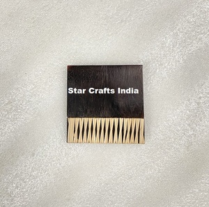 Dessous de verre en bois personnalisé promotionnel de meilleure qualité Dessous de verre décoratifs en résine pour table à thé Dessous de verre pour boissons - Product Image 2