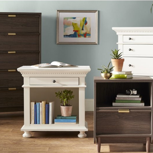 Hot selling <b>bedside</b> nightstands storage cabinet bedroom furniture modern <b>antique</b> design good quality product direct factory - Product Image 4