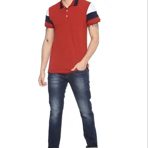 뜨거운 판매 최신 패션 남성용 코튼 폴로 셔츠 자수 로고 일반 골프 티셔츠 도매 빈 상 직접 제조 업체