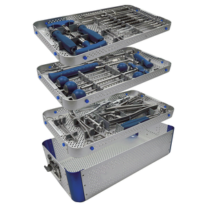 ชุดเครื่องมือยึดกระดูกสันหลังแบบสกรู Pedicle ขนาด 5.5 มม. ทำจากสแตนเลส ได้รับการรับรองมาตรฐาน CE สำหรับการผ่าตัดกระดูกและข้อแบบ MIS - Product Image 1