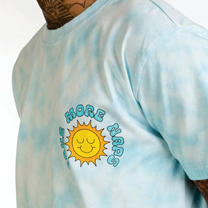 เสื้อยืดโอเวอร์ไซส์ลายฮิปฮอปสีดำแนววินเทจซักได้โลโก้ตามสั่งสำหรับผู้ชาย - Product Image 4