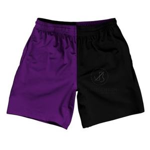 Shorts de rugby personnalisés à deux couleurs, respirants, antibactériens, à séchage rapide, taille élastique, prix raisonnable - Product Image 5