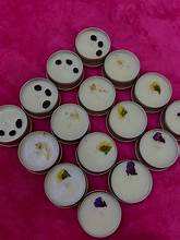 MINI VELA TEALIGHT PERFUMADA CON ESENCIA DE HOJA DE TERMINALIA CATAPPA NATURAL PARA APOYO INMUNE Y RELAJACIÓN - Product Image 2