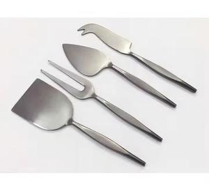 ชุดที่ปาดเนยชุดช้อนส้อมทำจากโลหะมีด้ามจับดีไซน์ไม้ไม่เหมือนใคร - Product Image 4