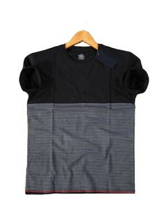 Camiseta de cuello de punto de algodón 100% de calidad superior para hombre, camisetas coloridas informales de media manga personalizadas, gran venta a bajo precio - Product Image 5