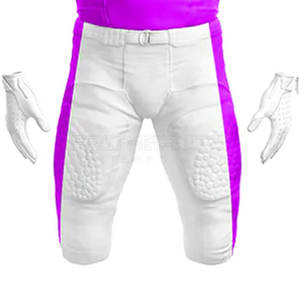 Uniforme de fútbol americano de manga corta con estampado personalizado para hombres con nombre y números de jugador de equipo - Product Image 5