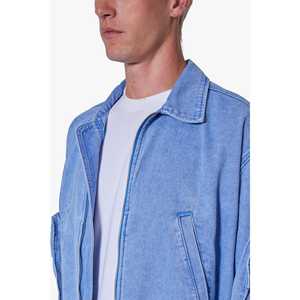 Chaqueta vaquera recortada-Azul - Product Image 1