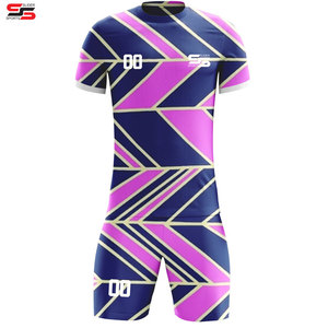 Migliori uniformi da calcio di tendenza <span class=keywords><strong>per</strong></span> <span class=keywords><strong>tutti</strong></span>, set da calcio a colori sfumati completamente personalizzati, abbigliamento da calcio - Product Image 3