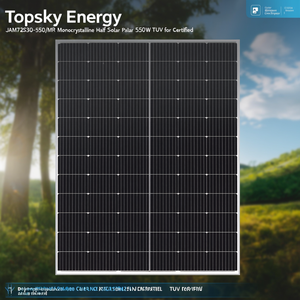 Panneau solaire monocristallin à demi-cellules Topsky Energy JAM72S30-550/MR 550W certifié TUV - Product Image 3