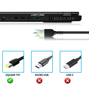Caricabatterie per Laptop 20V 8.5A 170W per Lenovo, Adattatore di Alimentazione Type-C PD SCP con Uscita 5V3A, Compatibile con Prese EU US UK per Desktop - Product Image 4
