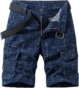 Pantalones cortos Cargo de alta calidad para hombre, entrenamiento deportivo de verano, correr, gimnasio, pantalones cortos Cargo informales para exteriores para hombre - Product Image 6