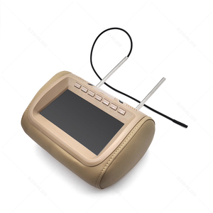 Schermo LCD da 7 pollici con cuscino per seggiolino auto poggiatesta Monitor telecomando SD USB opzionale - Product Image 3