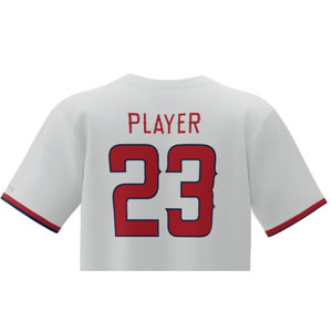 Chemises d'uniforme de baseball et de softball pour hommes adultes personnalisées, 100% polyester, 300g, tissu respirant à séchage rapide, impression par transfert par sublimation - Product Image 4