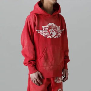 Chándal de hombre OEM Vintage Sun Faded Acid Wash personalizable 100% de algodón pesado Jogger XL chándal activo Bottoms - Product Image 5