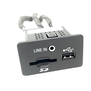 LECTEUR DE CARTE USB ET SD + TÉLÉCOMMANDE FORD Focus RS Série F1ET-14F014-AA (15>) - Product Image 1