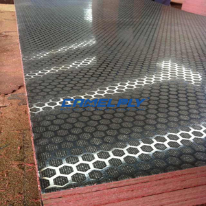 9mm 15mm 17mm 18mm motivo esagonale antiscivolo nero colla fenolica rivestita <span class=keywords><strong>foglio</strong></span> <span class=keywords><strong>di</strong></span> <span class=keywords><strong>compensato</strong></span> 4x8 - Product Image 4