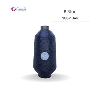 Couleur 180D Neem Jari Métallique Flora Jari Fil À Broder Haute Ténacité Lurex Polyester pour Tricot À La Main - Product Image 1