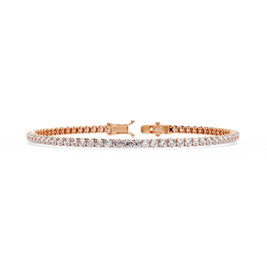 Magnifique bracelet et jonc en or 18 carats avec diamants de laboratoire - Product Image 1