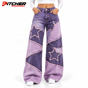 Jeans de Mezclilla para Mujer con MOQ Bajo, Mezclilla de Algodón para Marcas de Ropa, Jeans Personalizados, Producción en Fábrica de Marca Privada - Product Image 1