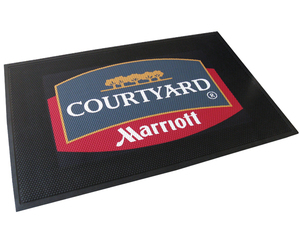 Nhà Máy Tùy Chỉnh Chất Lượng Cao Ngoài Trời Trong Nhà Thảm Và Thảm 3D In Ấn Cao Su Scraper Logo Thảm - Product Image 5