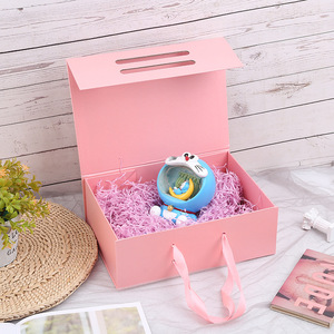 Bán Buôn Sang Trọng Có Thể Gập Lại Hộp Quà Tặng Lật Top Từ Bao Bì Cho Quần Áo Đồ Trang Sức Nước Hoa-Ribbon Làm Bằng Giấy Foil Cho Thực Phẩm Sử Dụng - Product Image 4