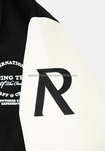 แจ็กเก็ตผ้ากำมะหยี่สำหรับผู้ชายเสื้อแจ็กเก็ตผ้ากำมะหยี่แบบลำลองด้านหลังมีขนาดพิเศษออกแบบได้ตามต้องการ - Product Image 3