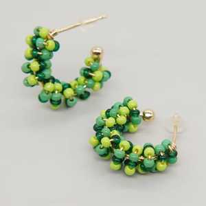 ต่างหูลูกปัดปักทำด้วยมือสุดหรูสำหรับเจ้าสาวต่างหูปักเลื่อมและลูกปัดงานทำมือ - Product Image 5