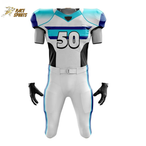 High Quality Breathable Polyester/Spandex American Football Uniforms for College Teams Plus Size Quick Dry Anti-Bacterial - Product Image 5
